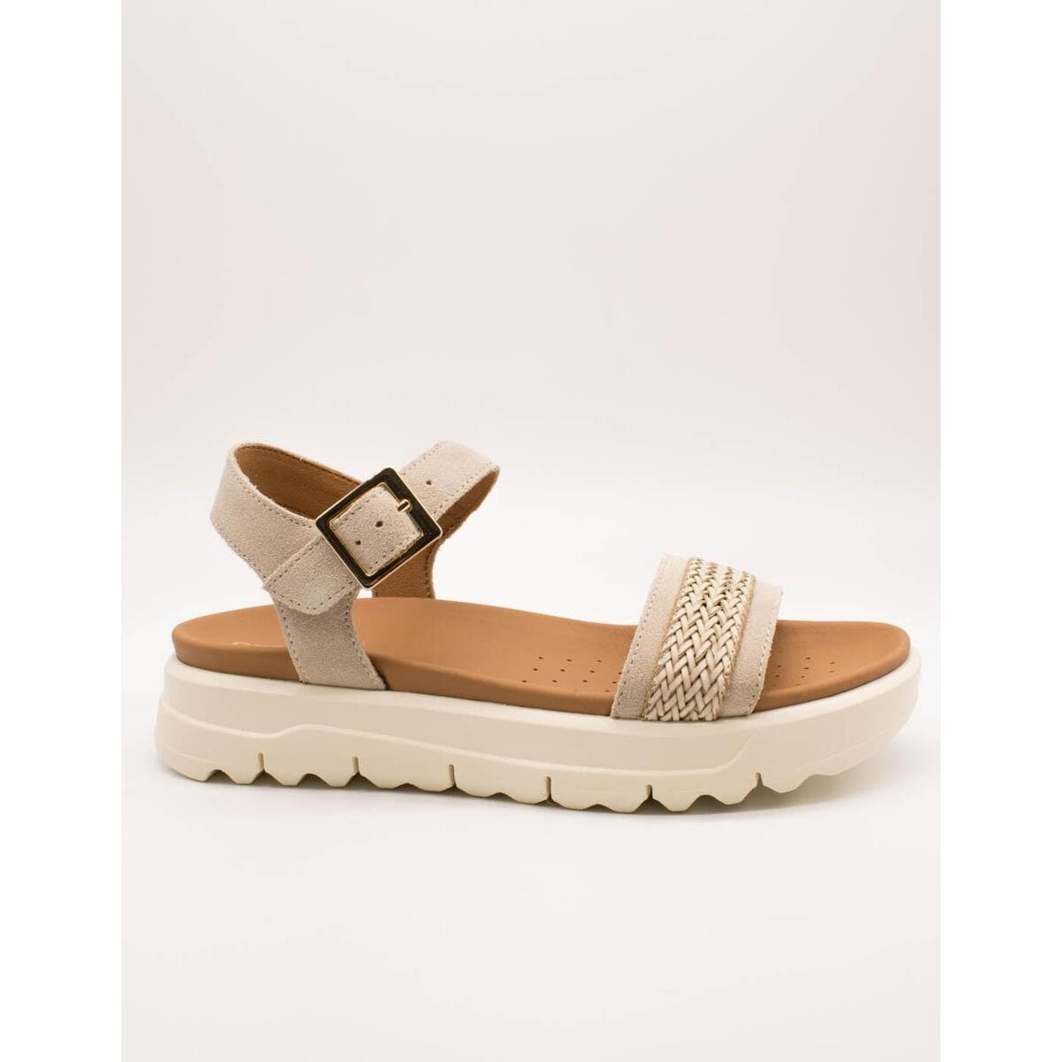 Women's Platforms Geox Brown