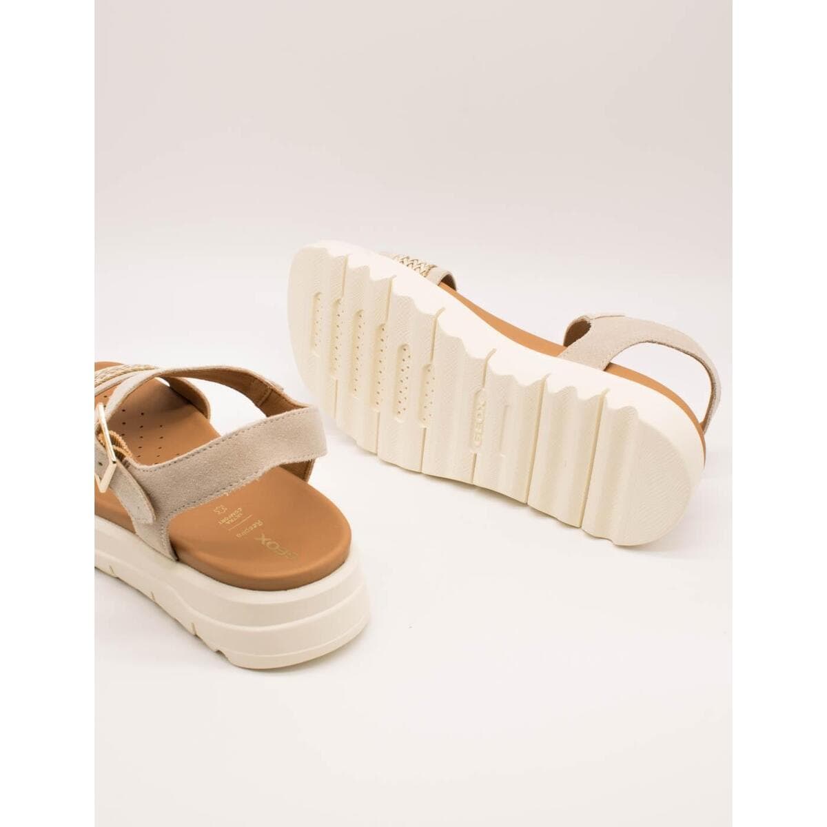 Women's Platforms Geox Brown