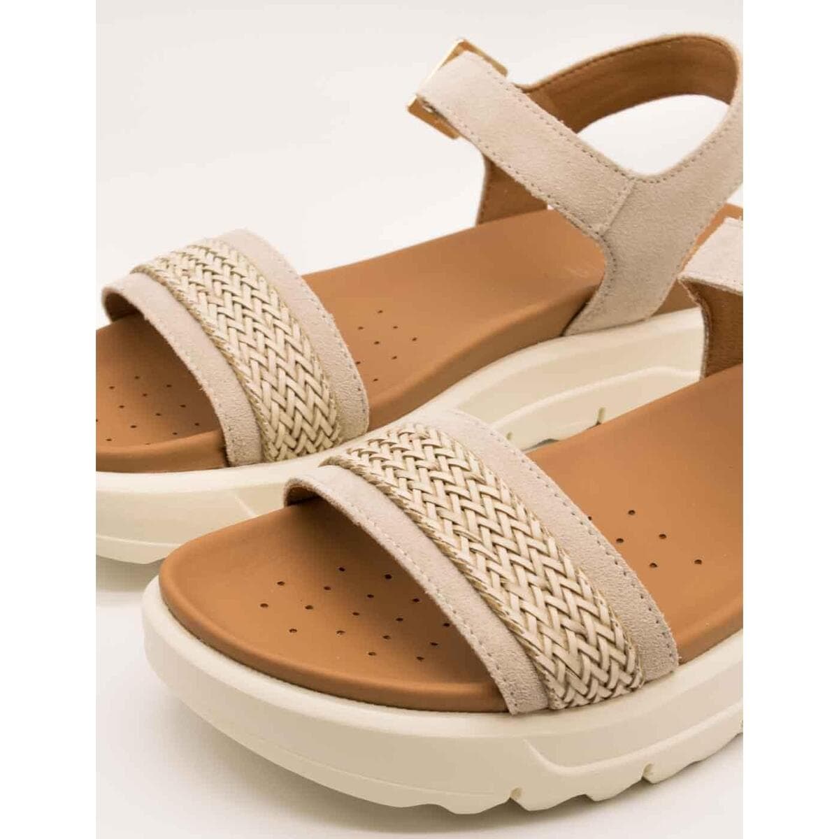 Women's Platforms Geox Brown