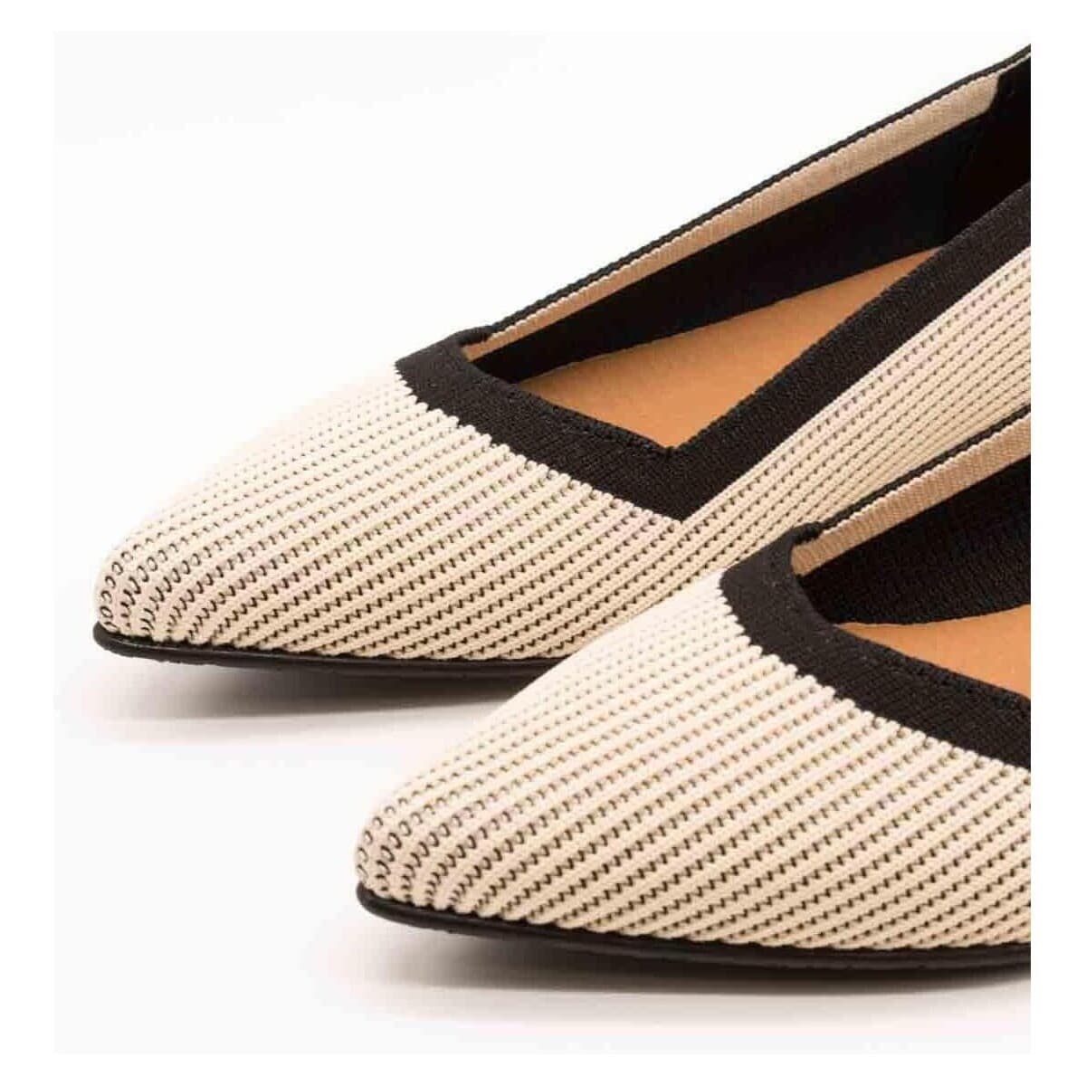 Women's Dress Shoes Miss Elastic Beige