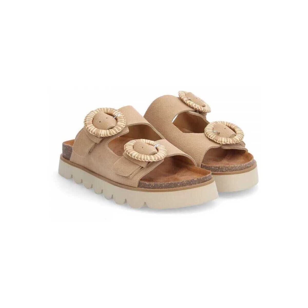 Women's Platforms No Name Brown