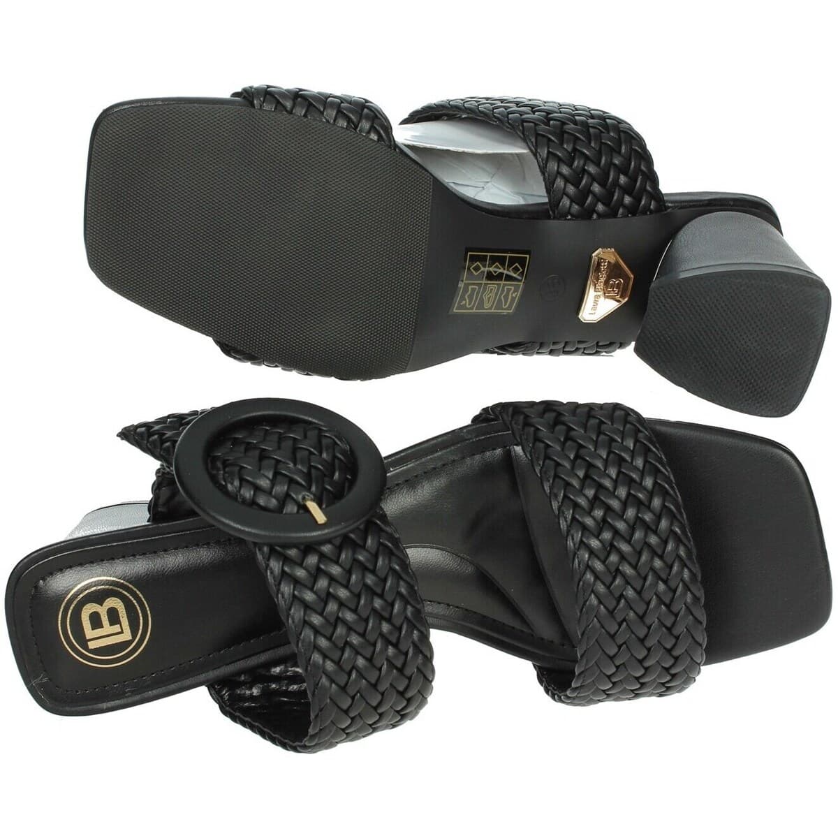 Women's Flip Flops Laura Biagiotti Black