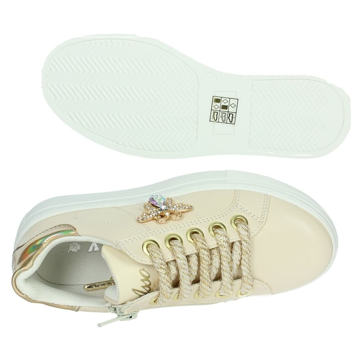 Girls' Sneakers Asso Beige
