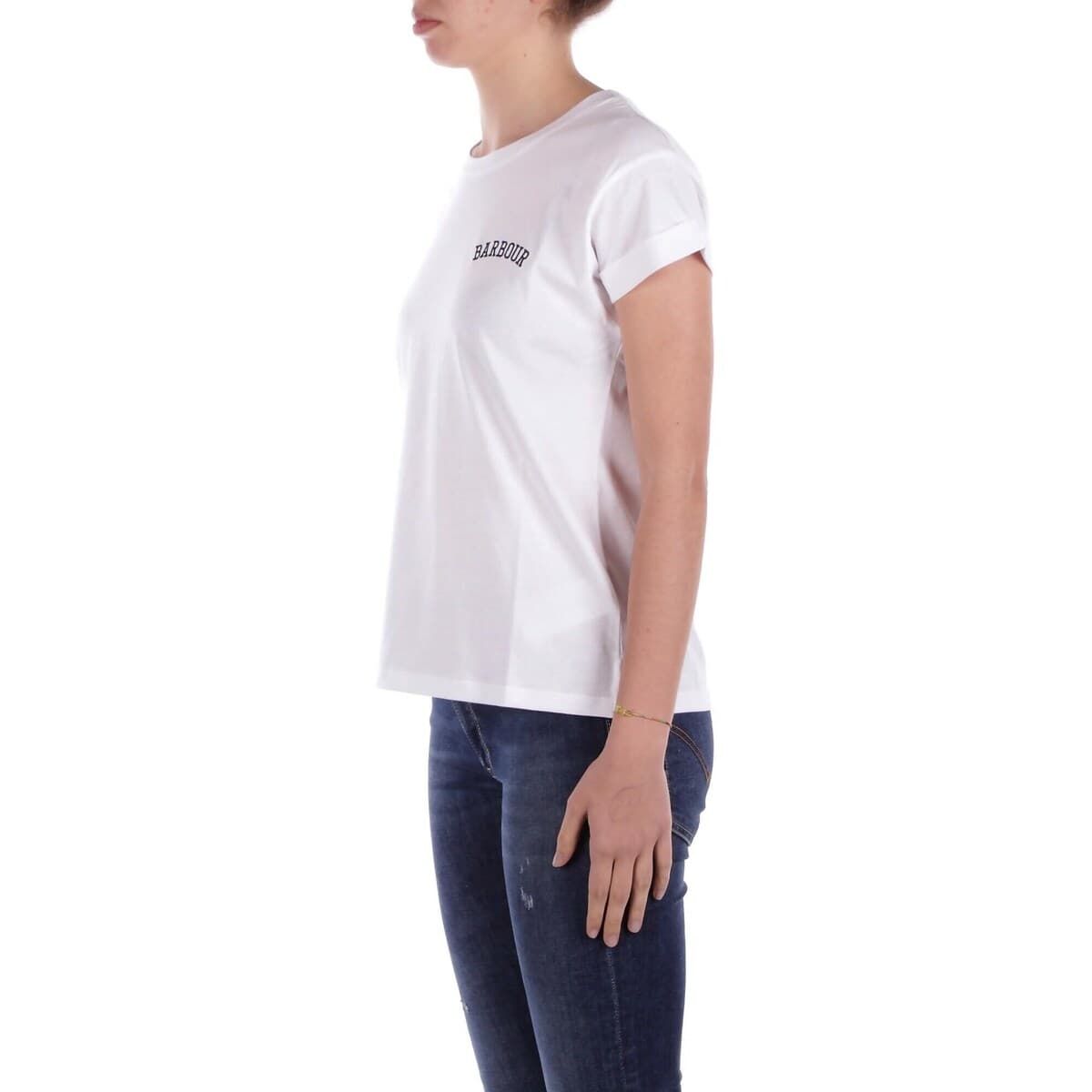 Women's T-Shirts Barbour White