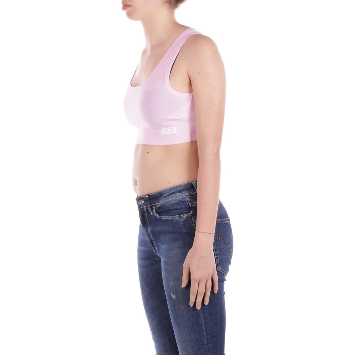 Women's Sleeveless Tops Gcds Pink