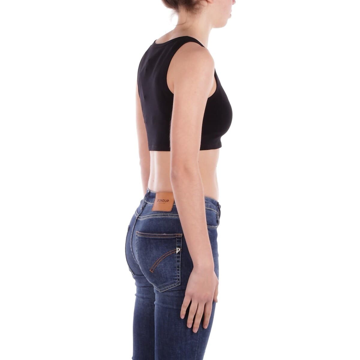 Women's Sleeveless Tops Gcds Black