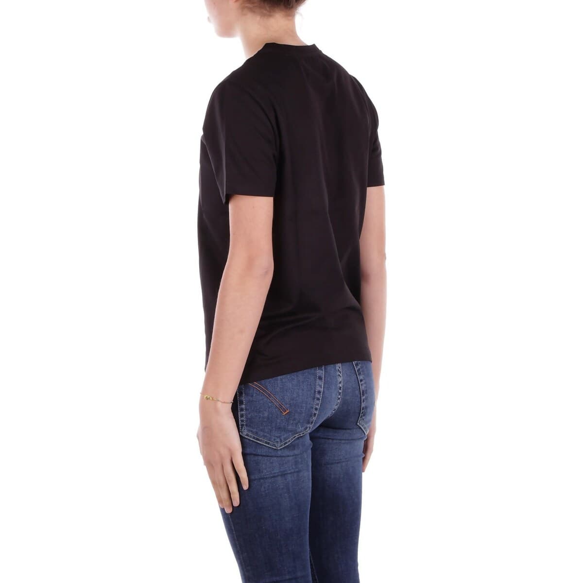 Women's T-Shirts Dondup Black