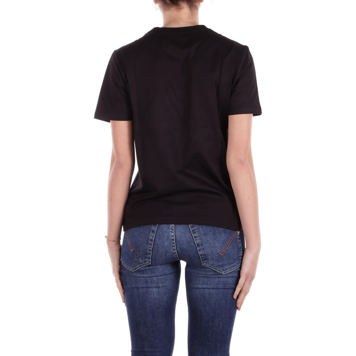 Women's T-Shirts Dondup Black