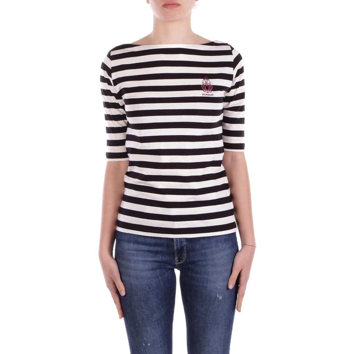 T-shirt με κοντά μανίκια Dondup DS028JF0357DIY3