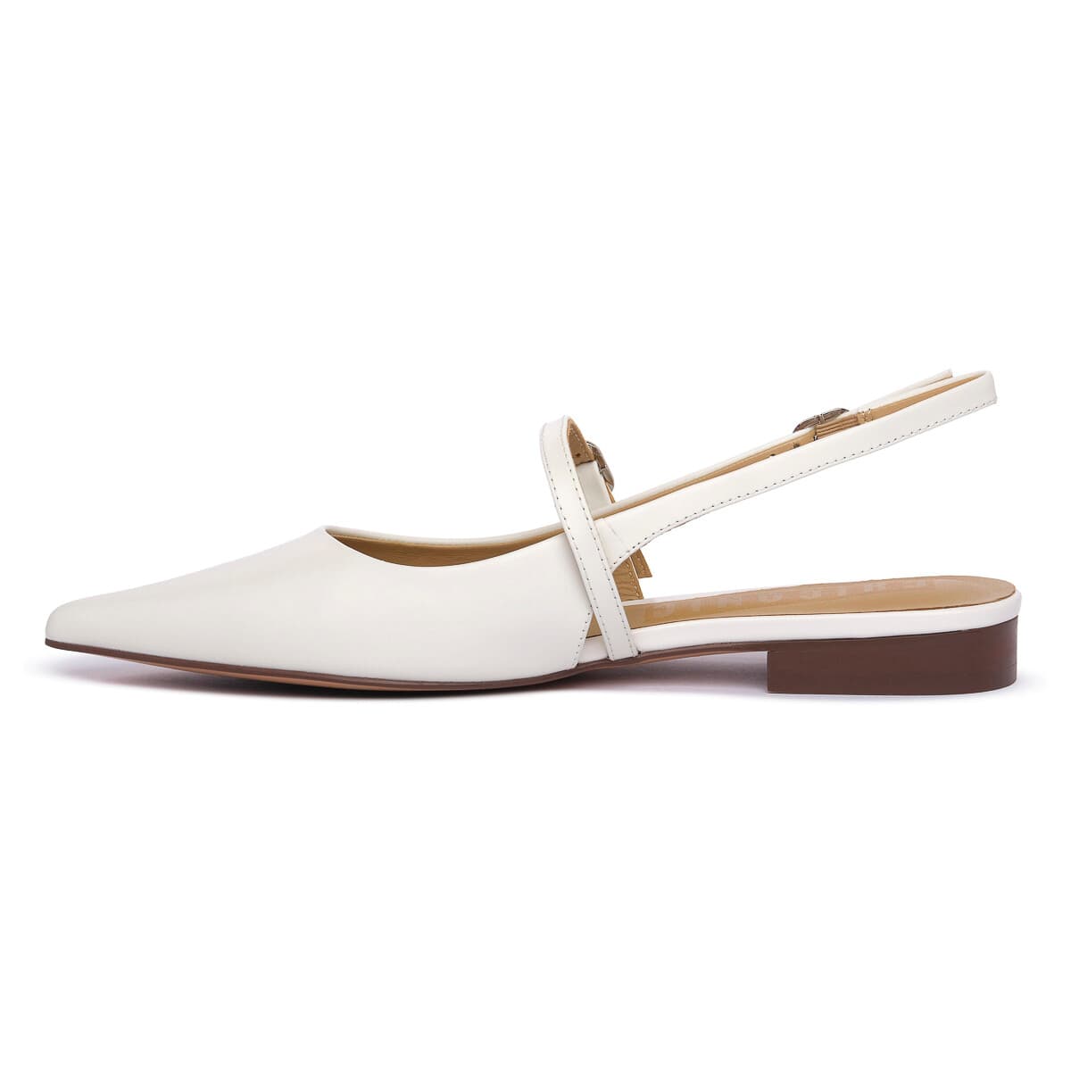 Women's Ballet Flats Chiconic White