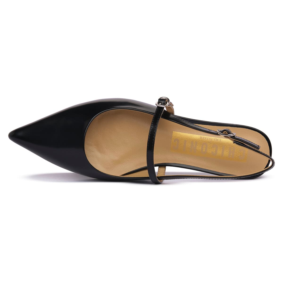 Women's Ballet Flats Chiconic Black