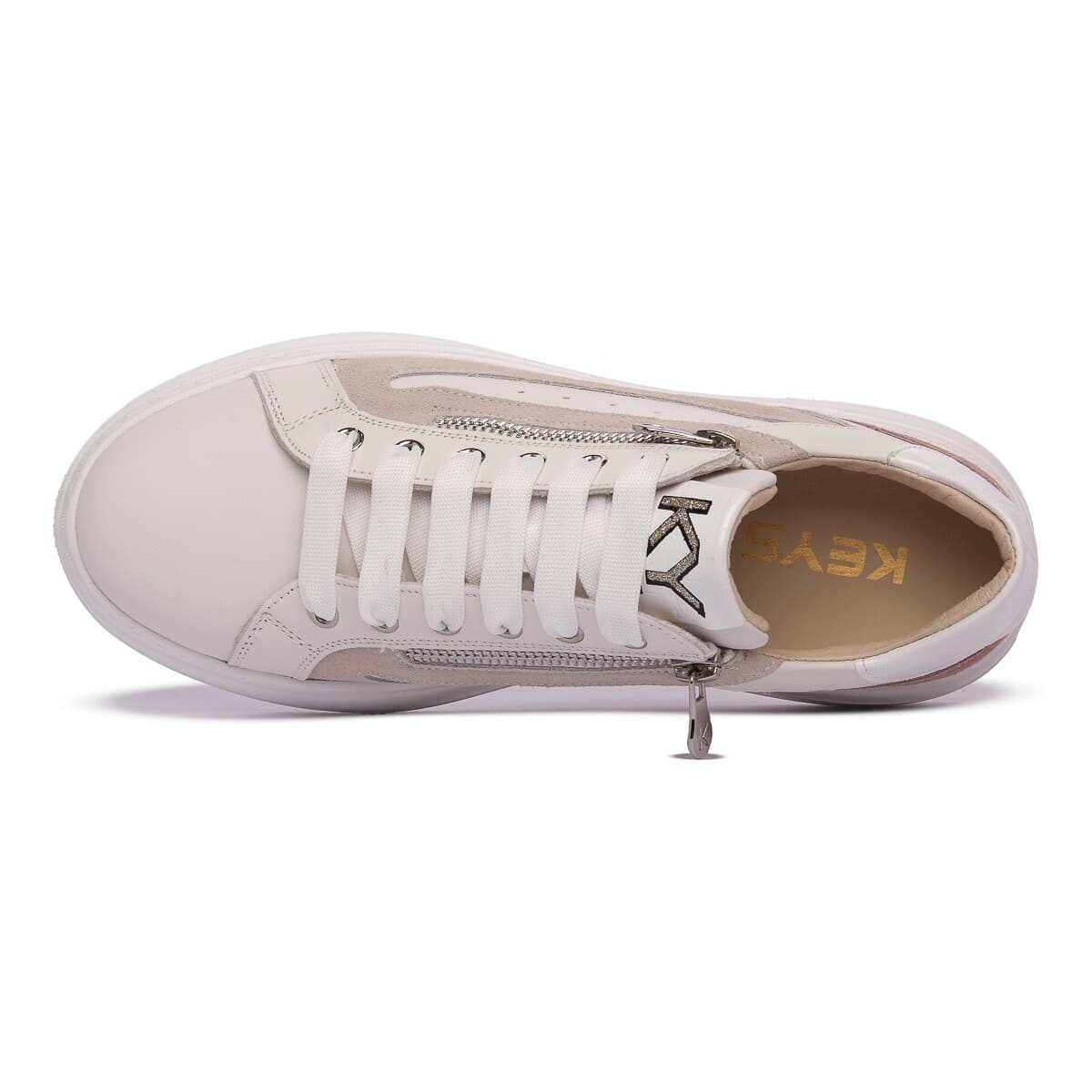 Women's Sneakers Keys White
