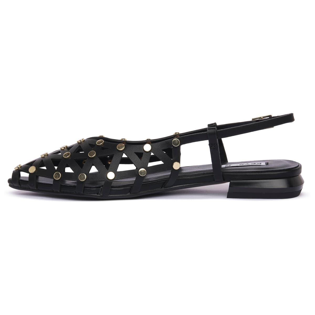Women's Ballet Flats Keys Black