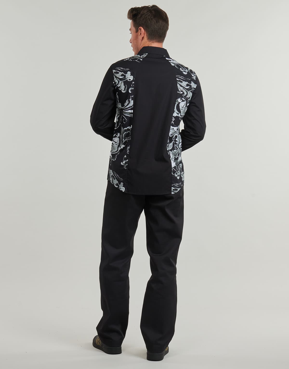 Men's Shirts Versace Jeans Couture Black
