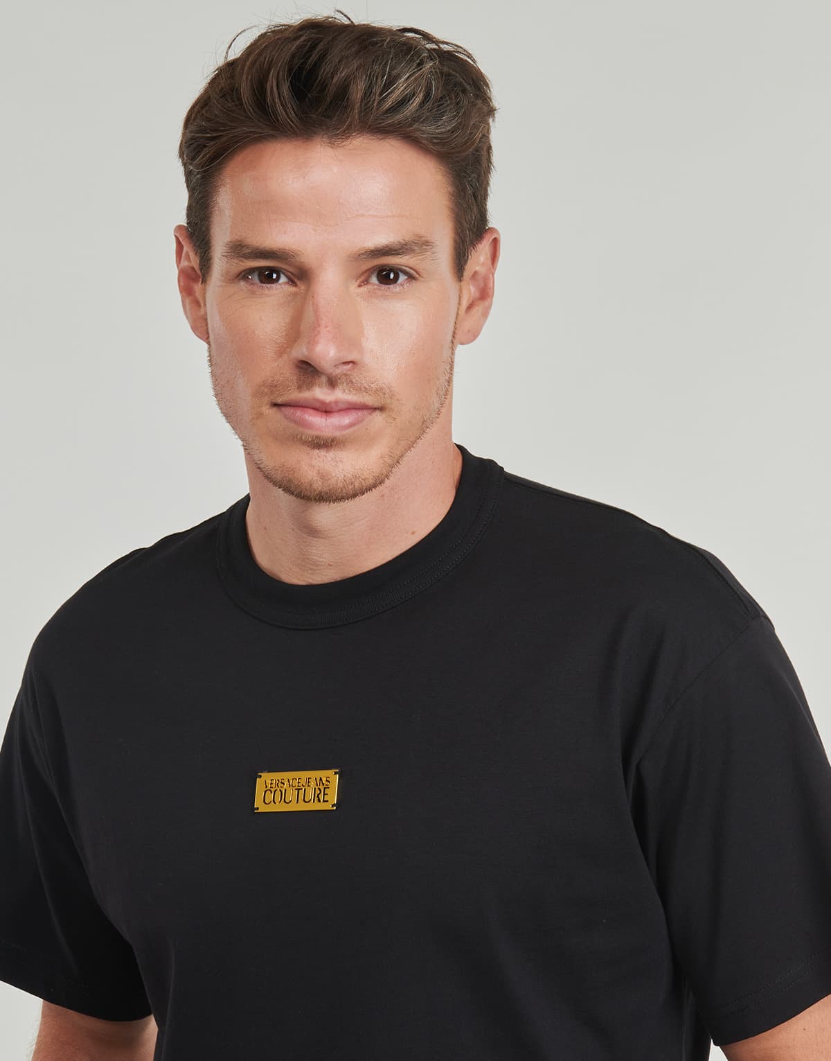 Men's T-Shirts Versace Jeans Couture Black