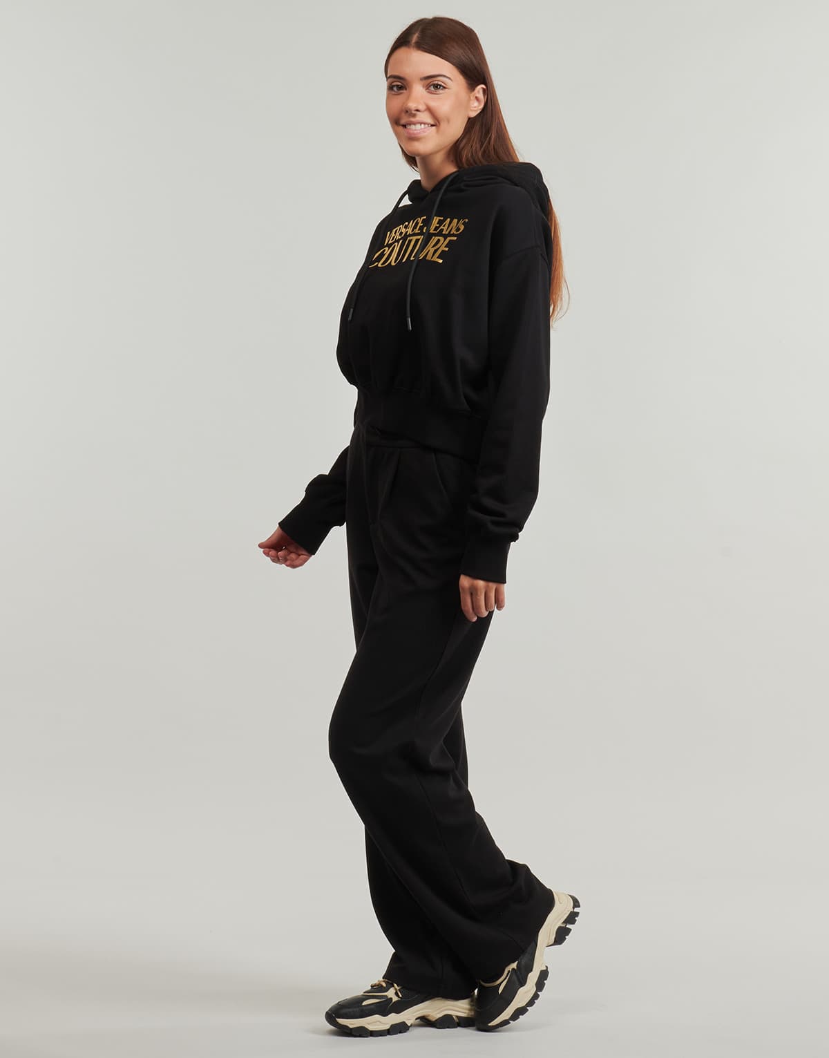 Women's Sweatshirts Versace Jeans Couture Black