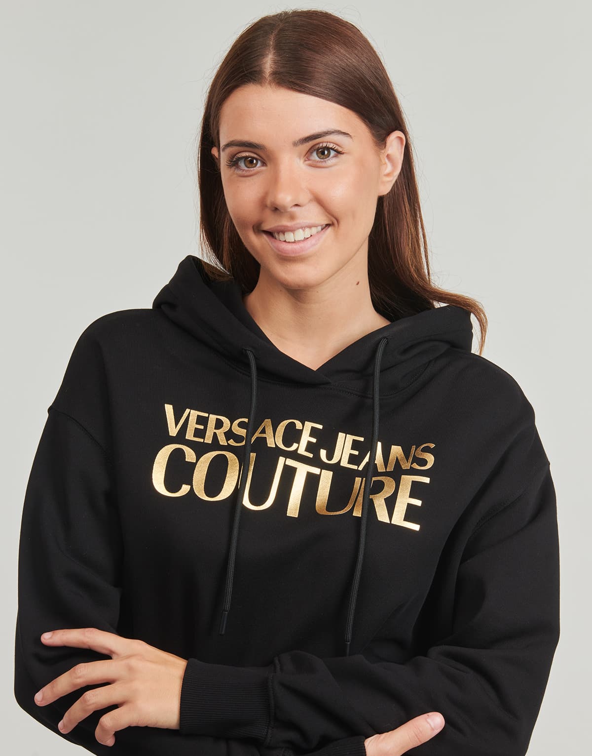 Women's Sweatshirts Versace Jeans Couture Black