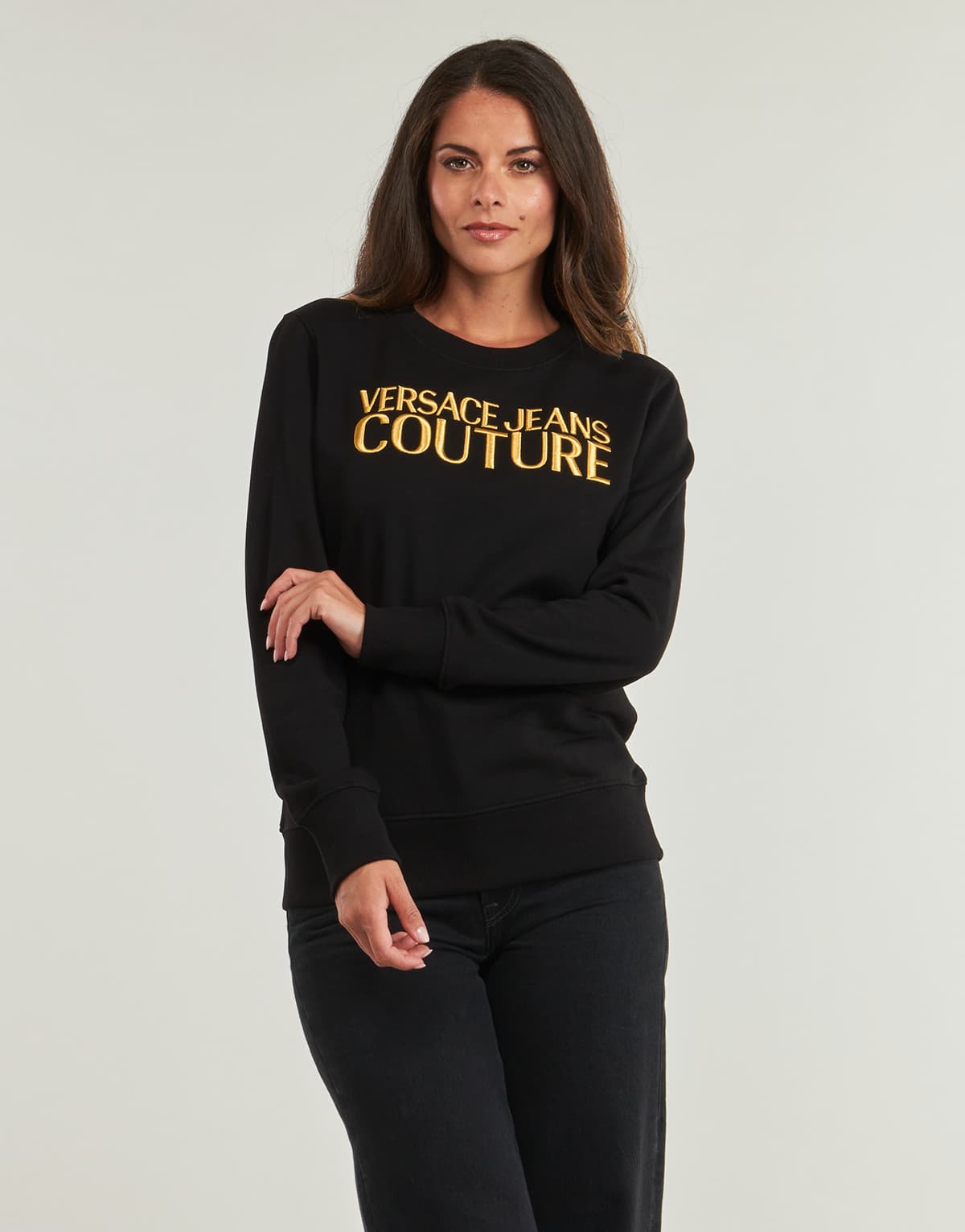 Women's Sports T-Shirts Versace Jeans Couture Black