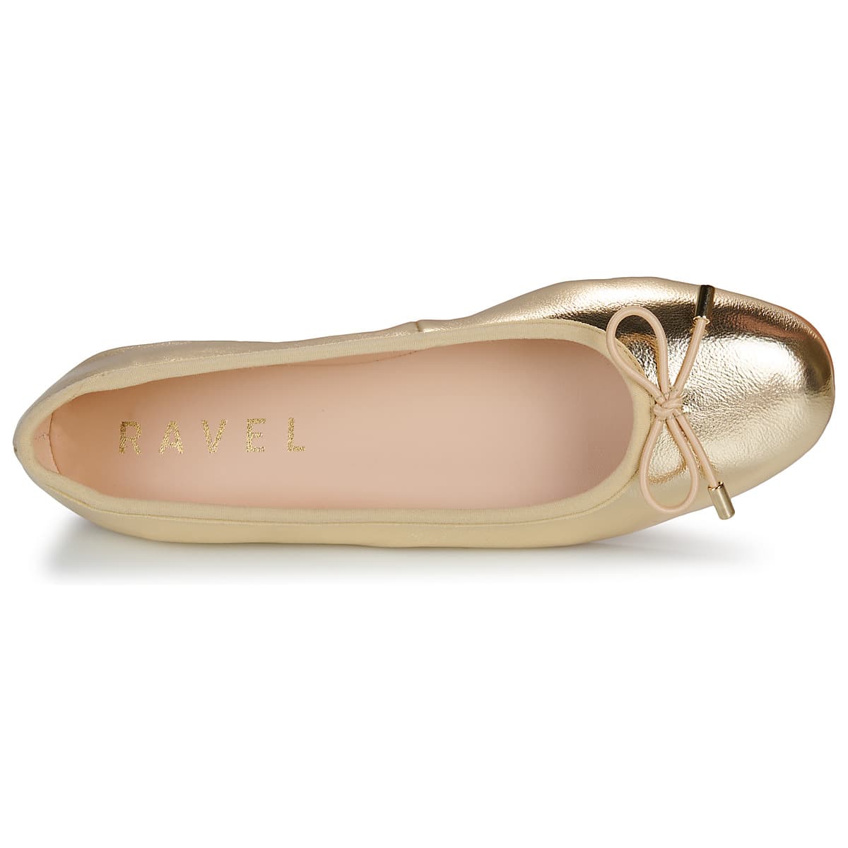 Women's Ballet Flats Ravel Gold