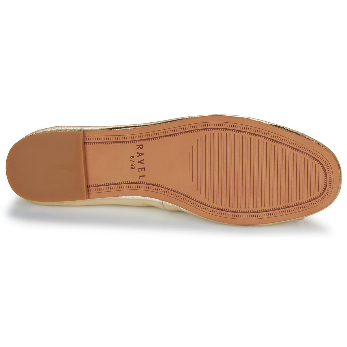 Women's Ballet Flats Ravel Gold