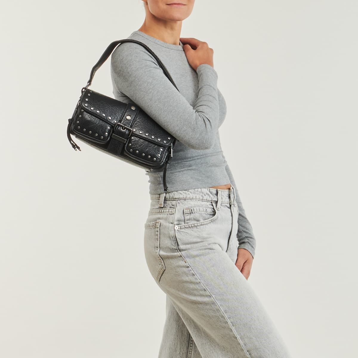 Women's Shoulder Bags Pepe Jeans Black