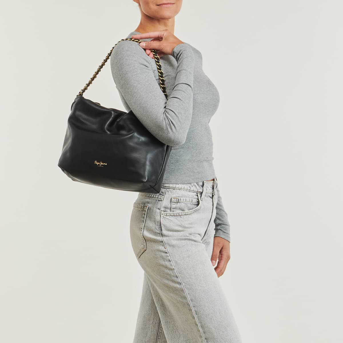 Women's Shoulder Bags Pepe Jeans Black
