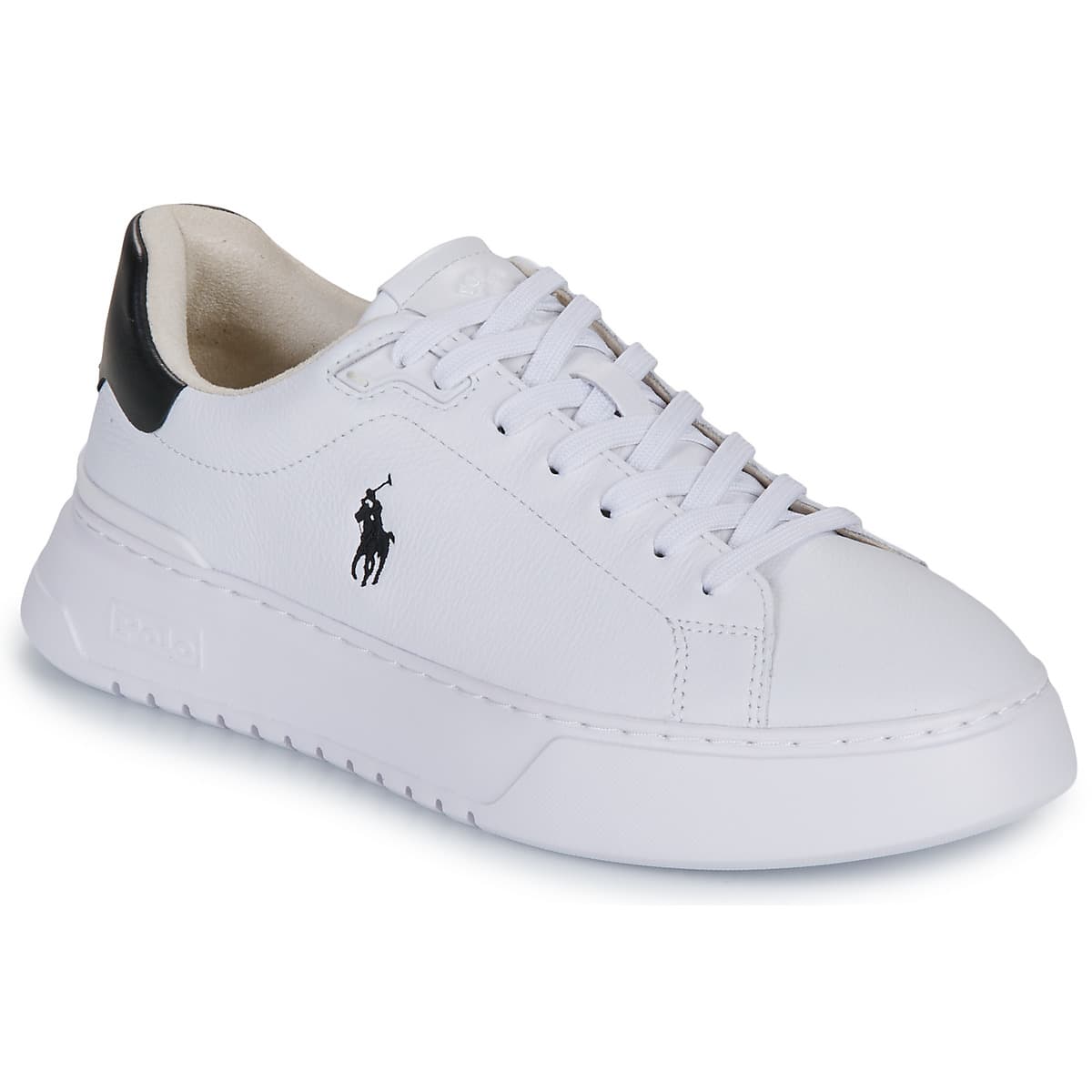 SNEAKERS POLO RALPH LAUREN LEATHER WHITE POLO RALPH LAUREN
