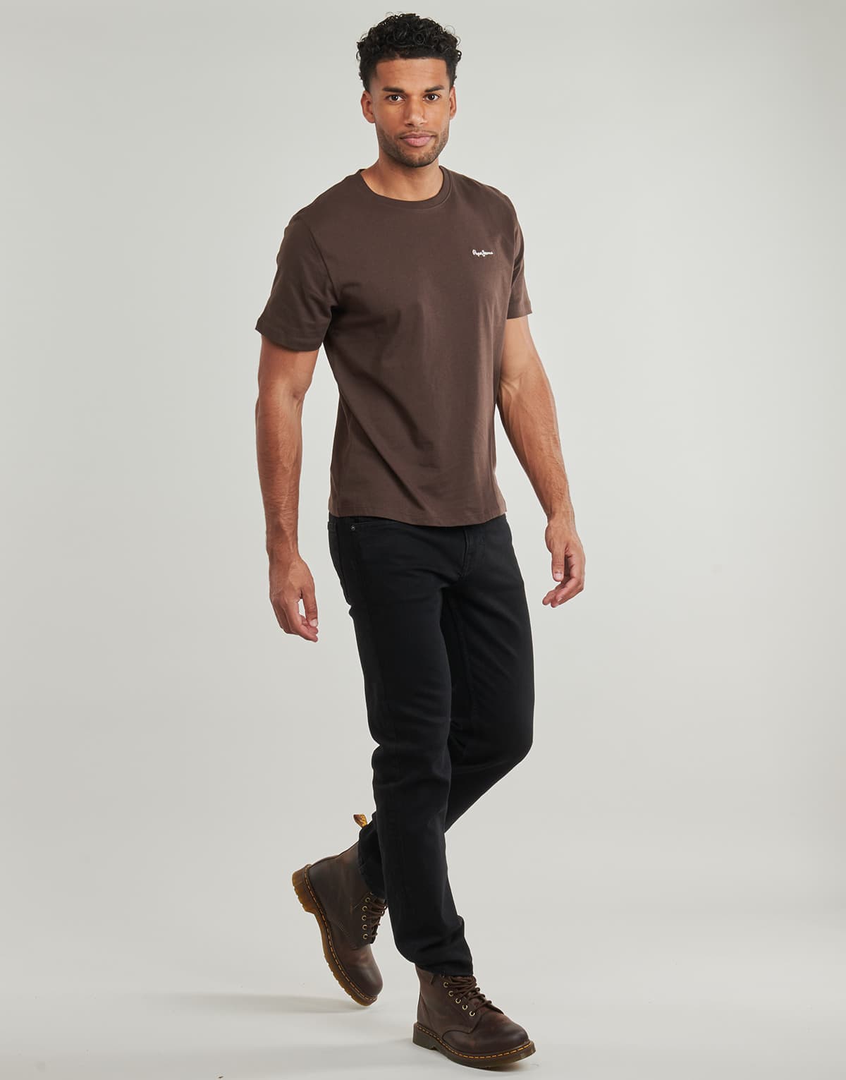 Men's T-Shirts Pepe Jeans Brown