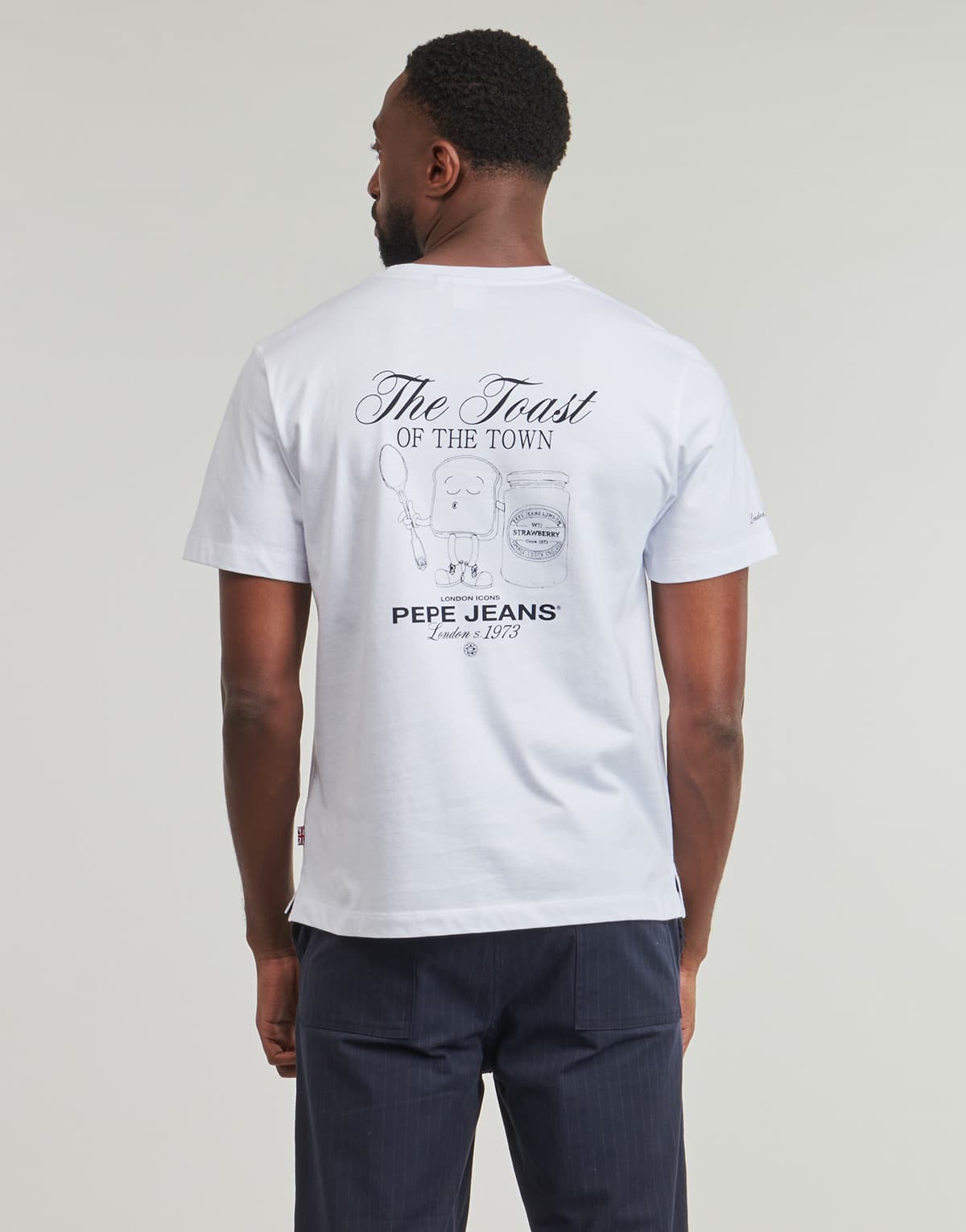 Men's T-Shirts Pepe Jeans White