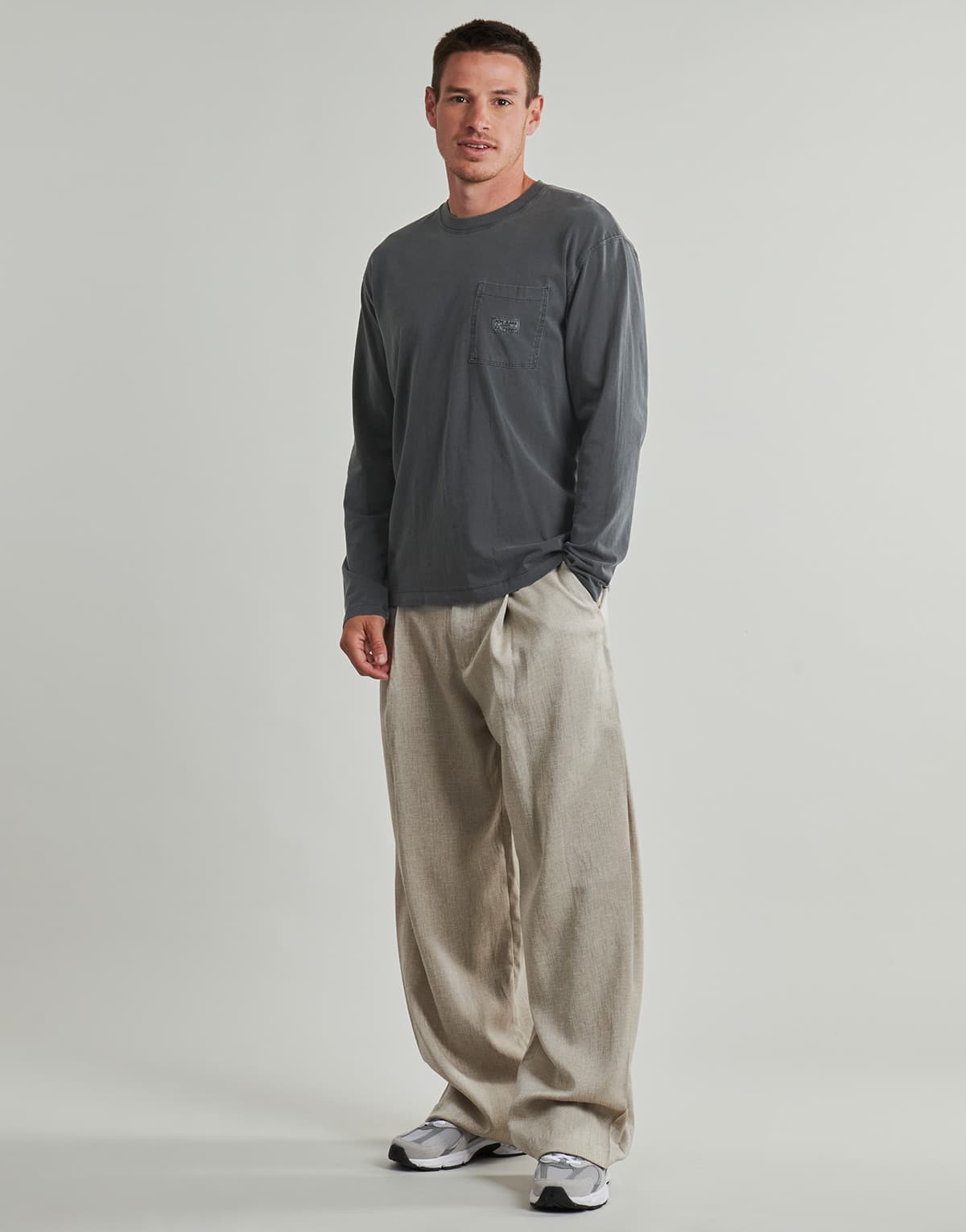 Men's T-Shirts Pepe Jeans Gray