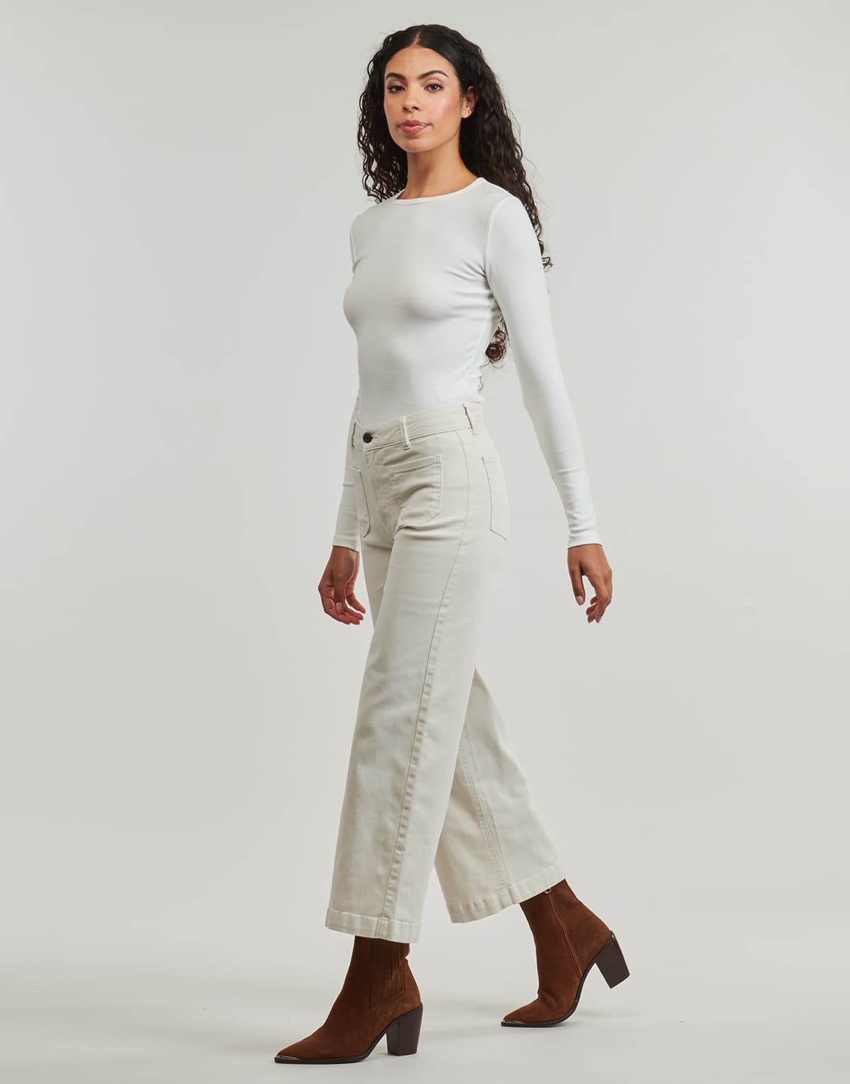 Women's Jeans Pepe Jeans White