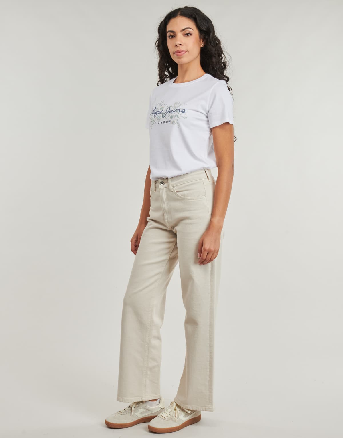 Women's T-Shirts Pepe Jeans White