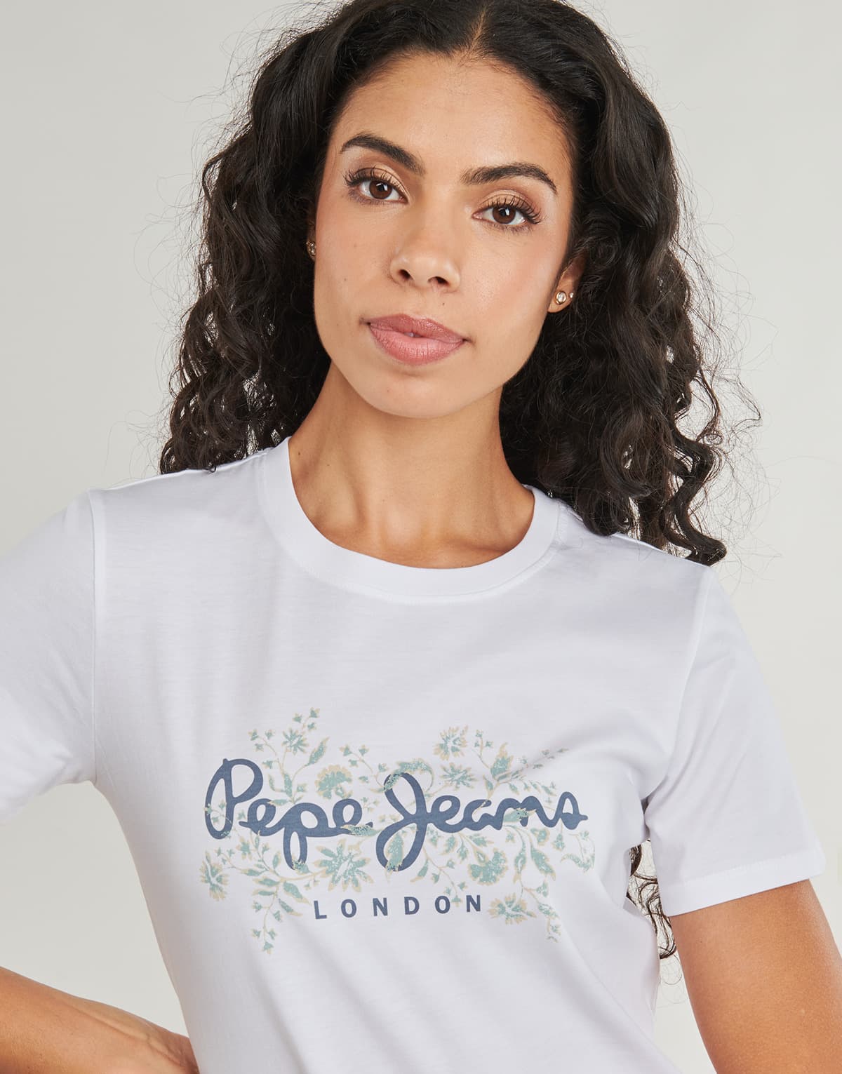 Women's T-Shirts Pepe Jeans White