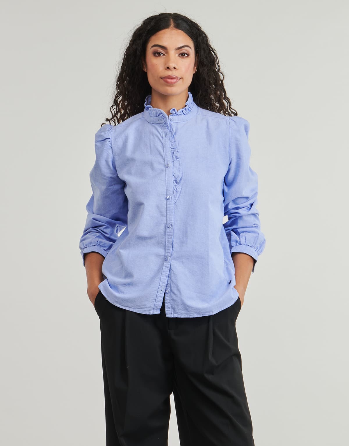 Women's Shirts Pepe Jeans Blue