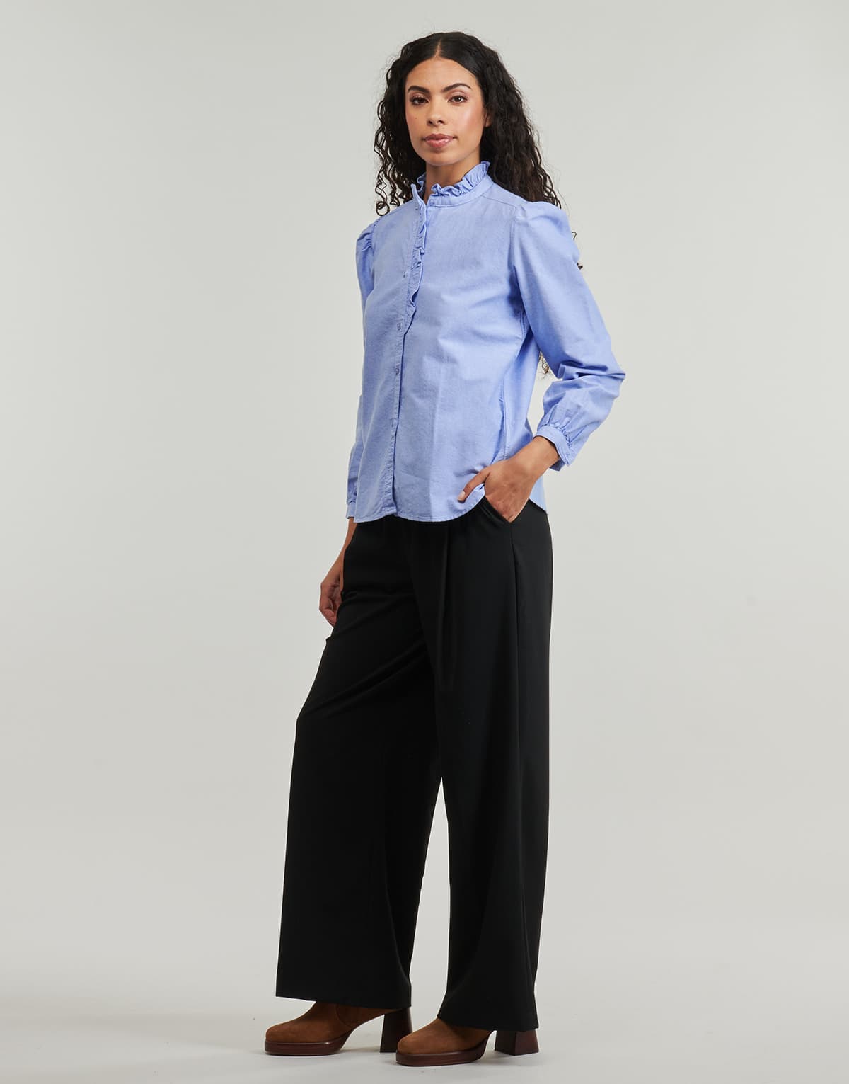 Women's Shirts Pepe Jeans Blue