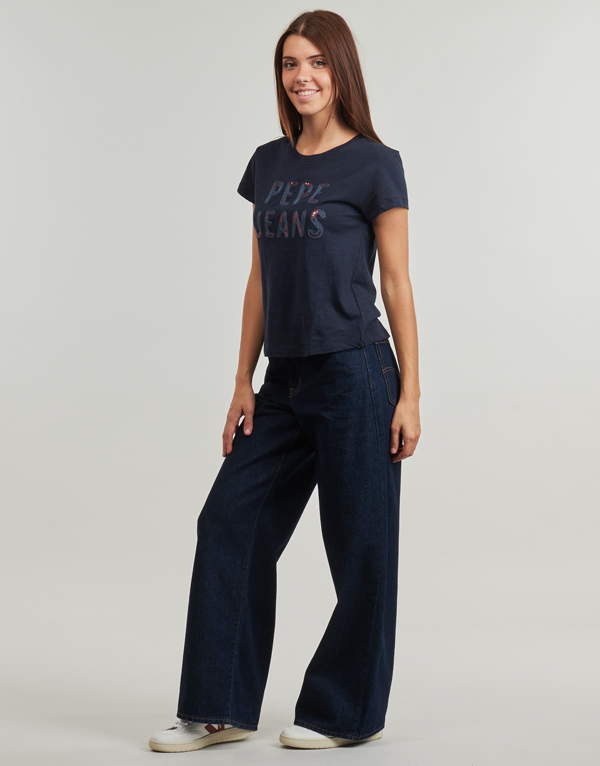 Women's T-Shirts Pepe Jeans Blue