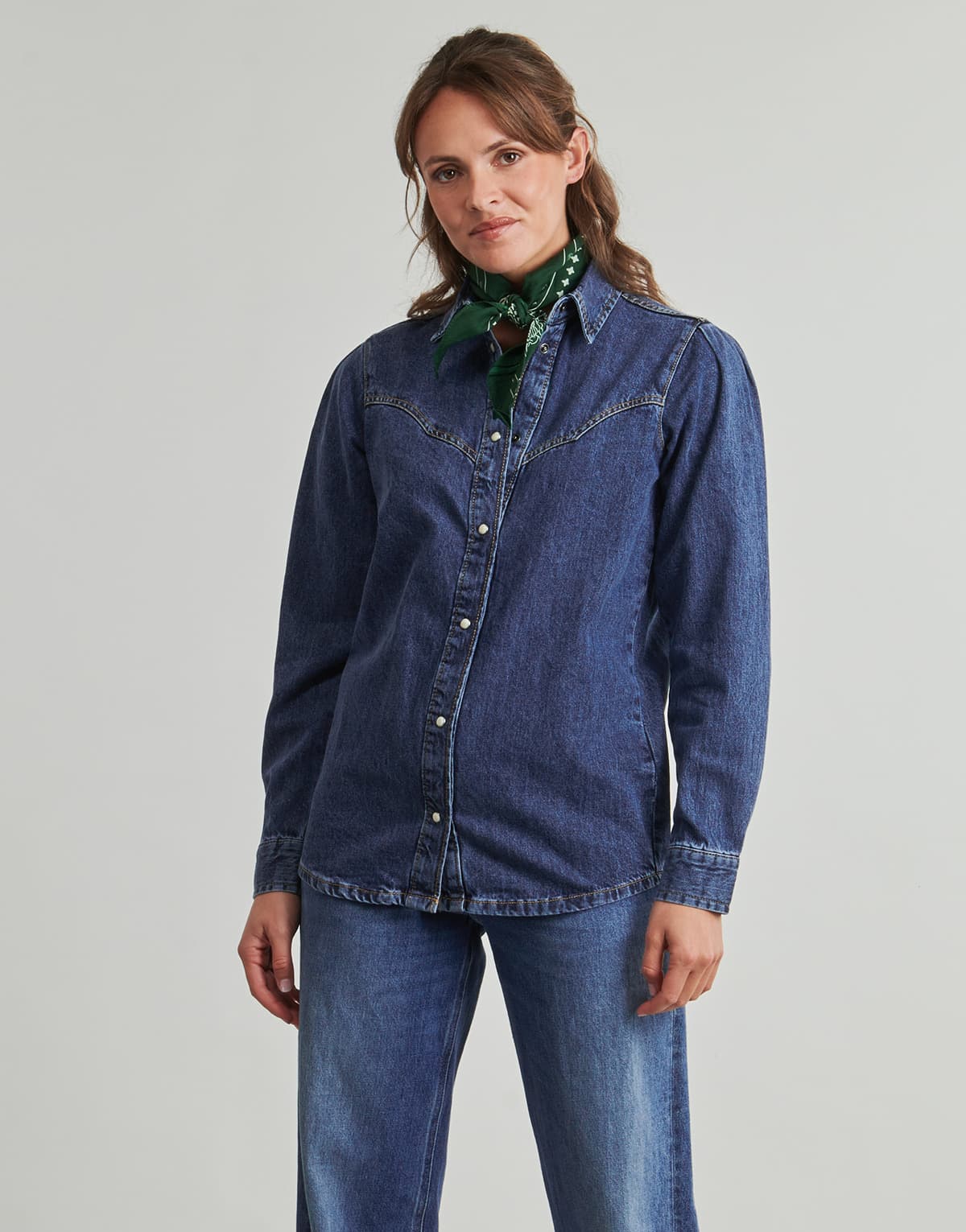 Women's Shirts Pepe Jeans Blue