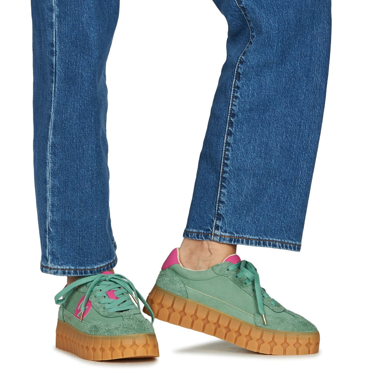 Women's Sneakers No Name Green