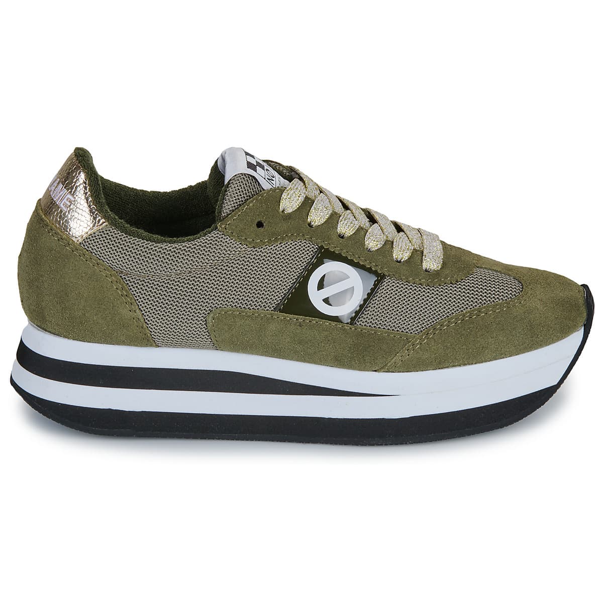 Women's Sneakers No Name Khaki