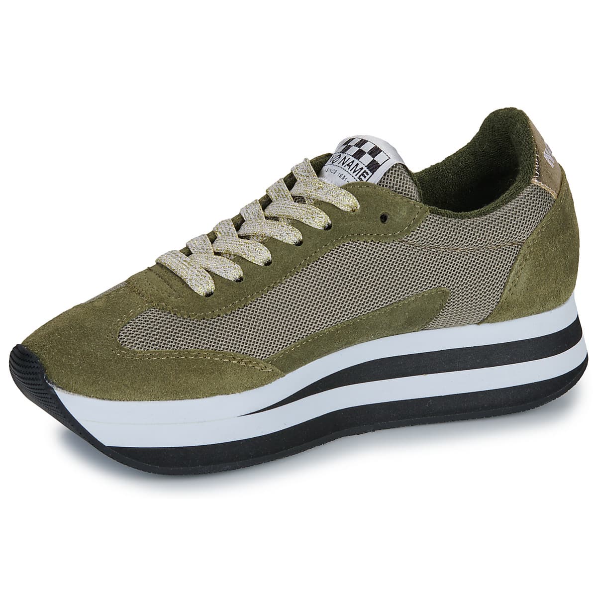Women's Sneakers No Name Khaki