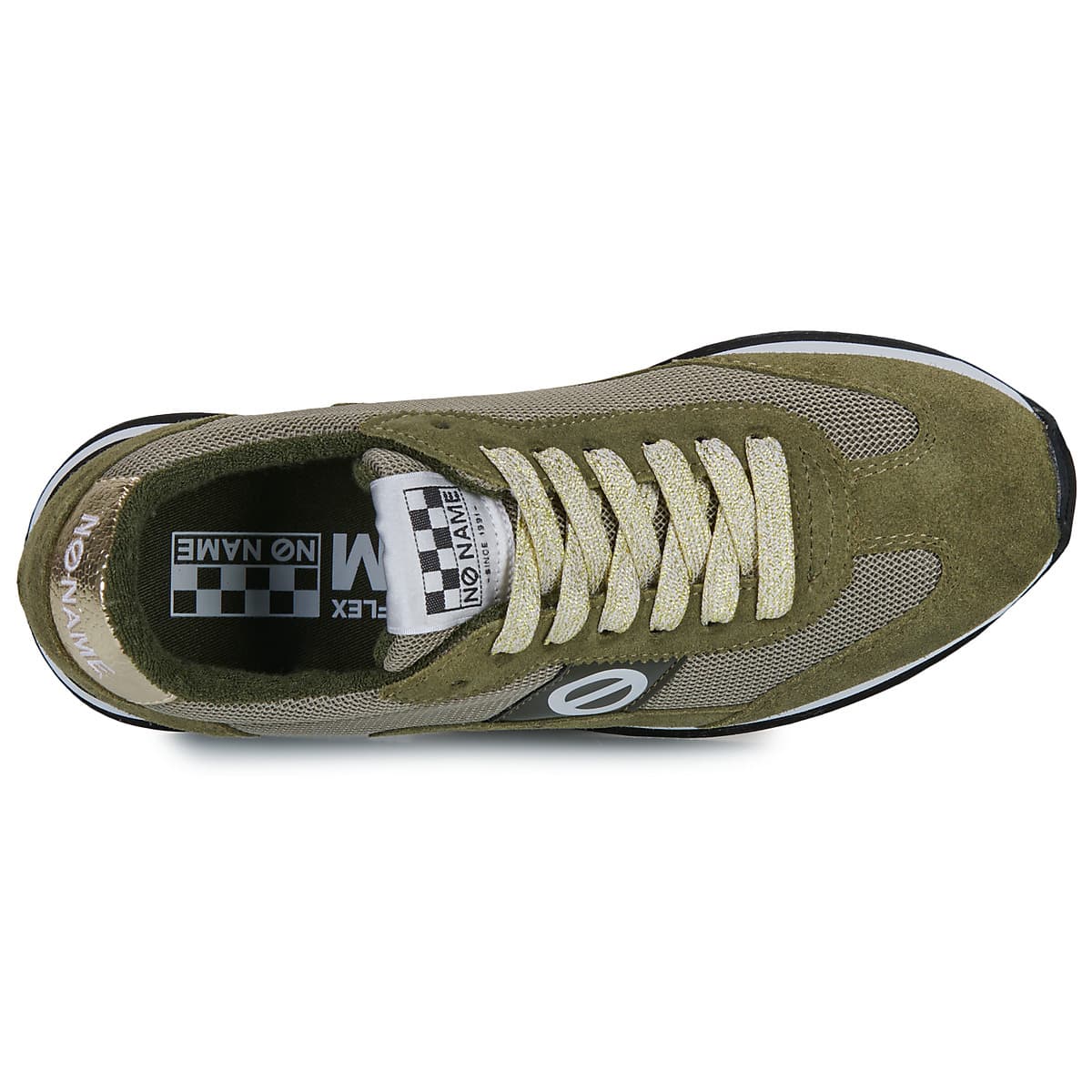 Women's Sneakers No Name Khaki