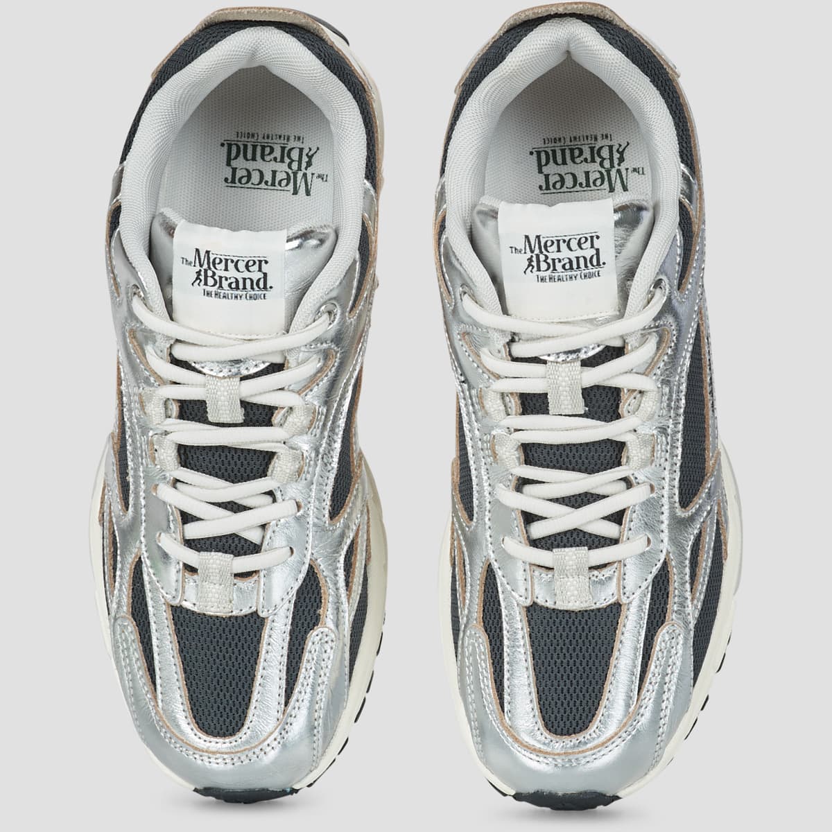 Women's Sneakers The Mercer Brand Silver
