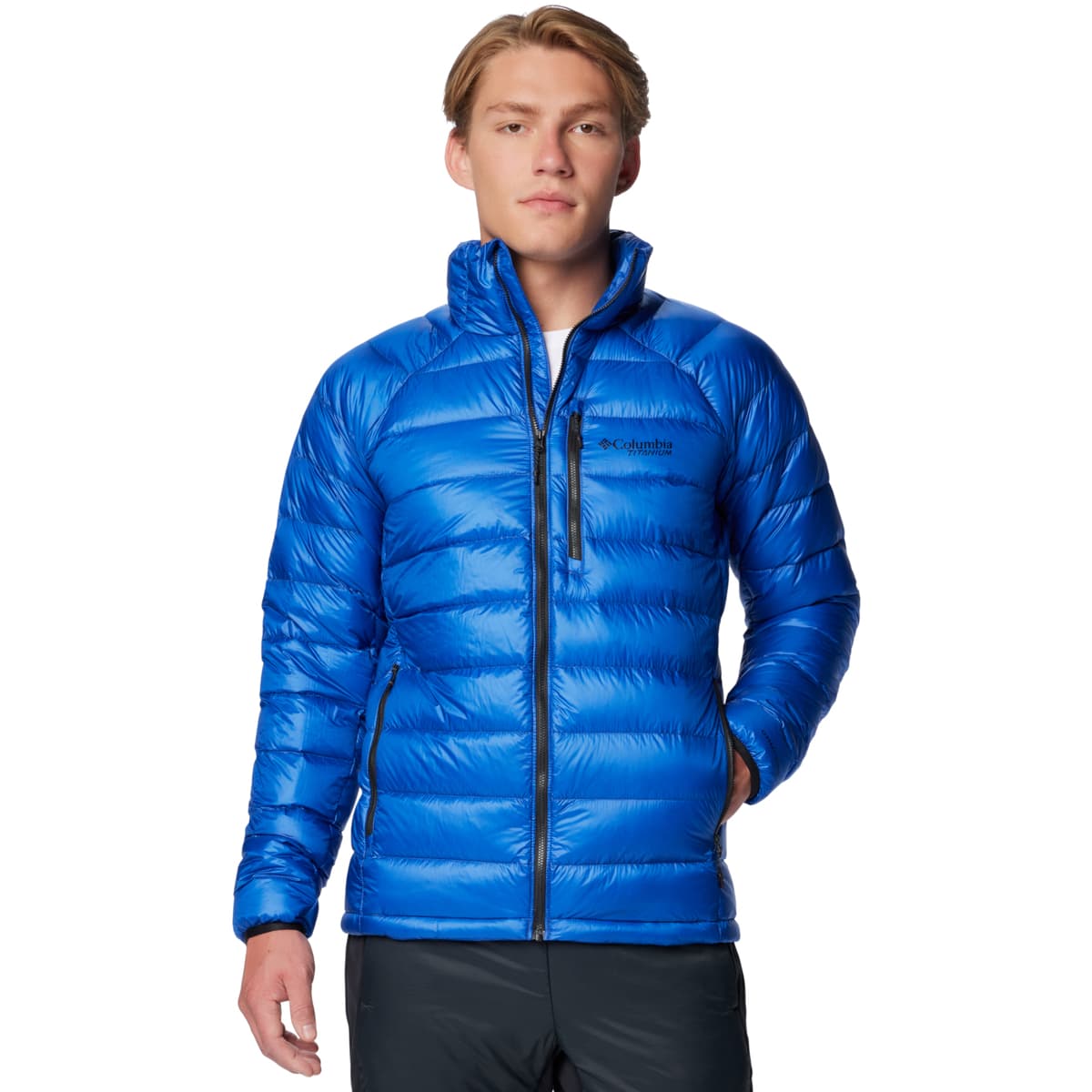 Men's Parkas Columbia Blue