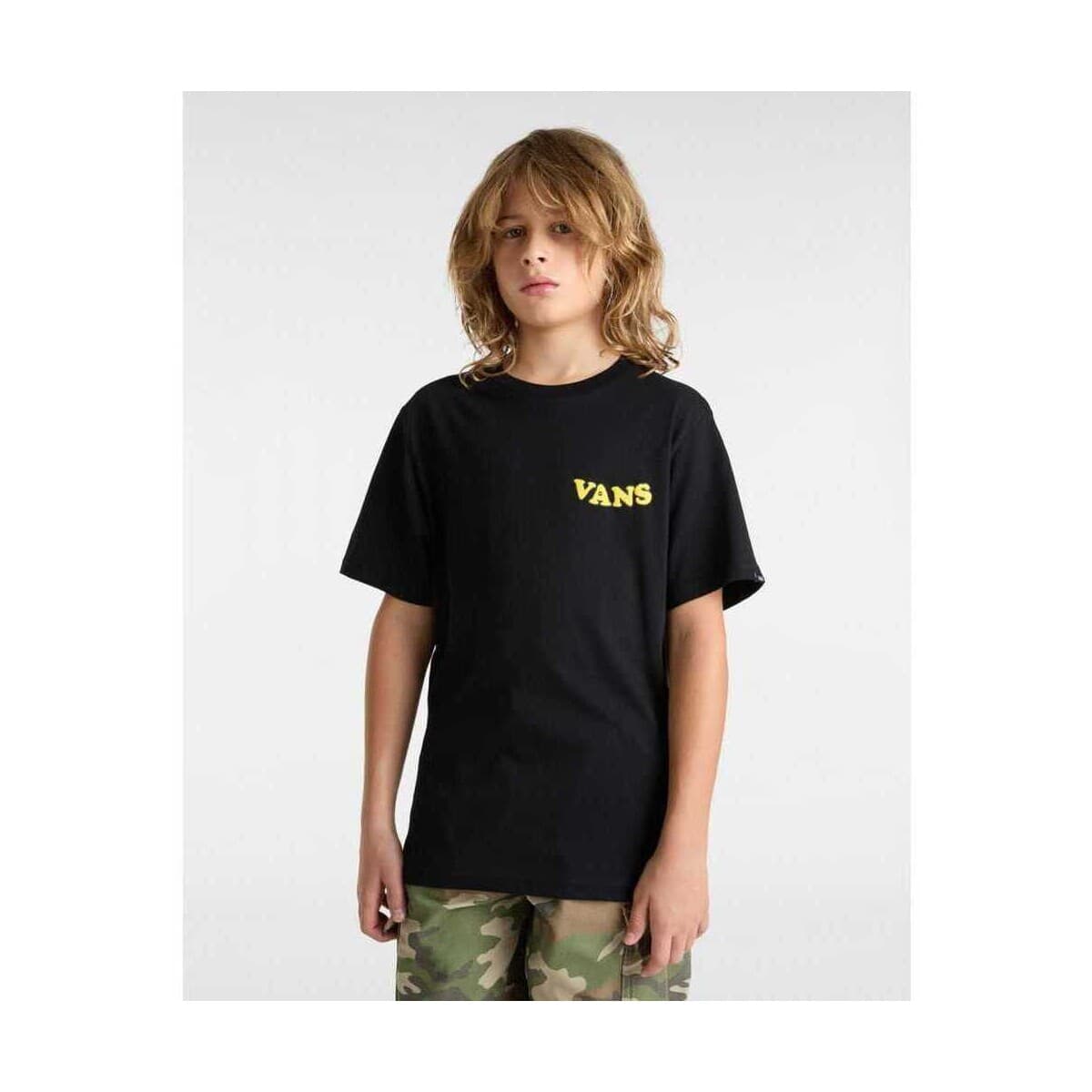Boys' T-Shirts Vans Black