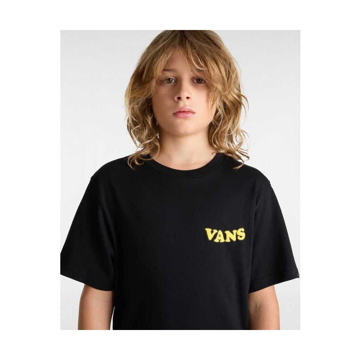Boys' T-Shirts Vans Black