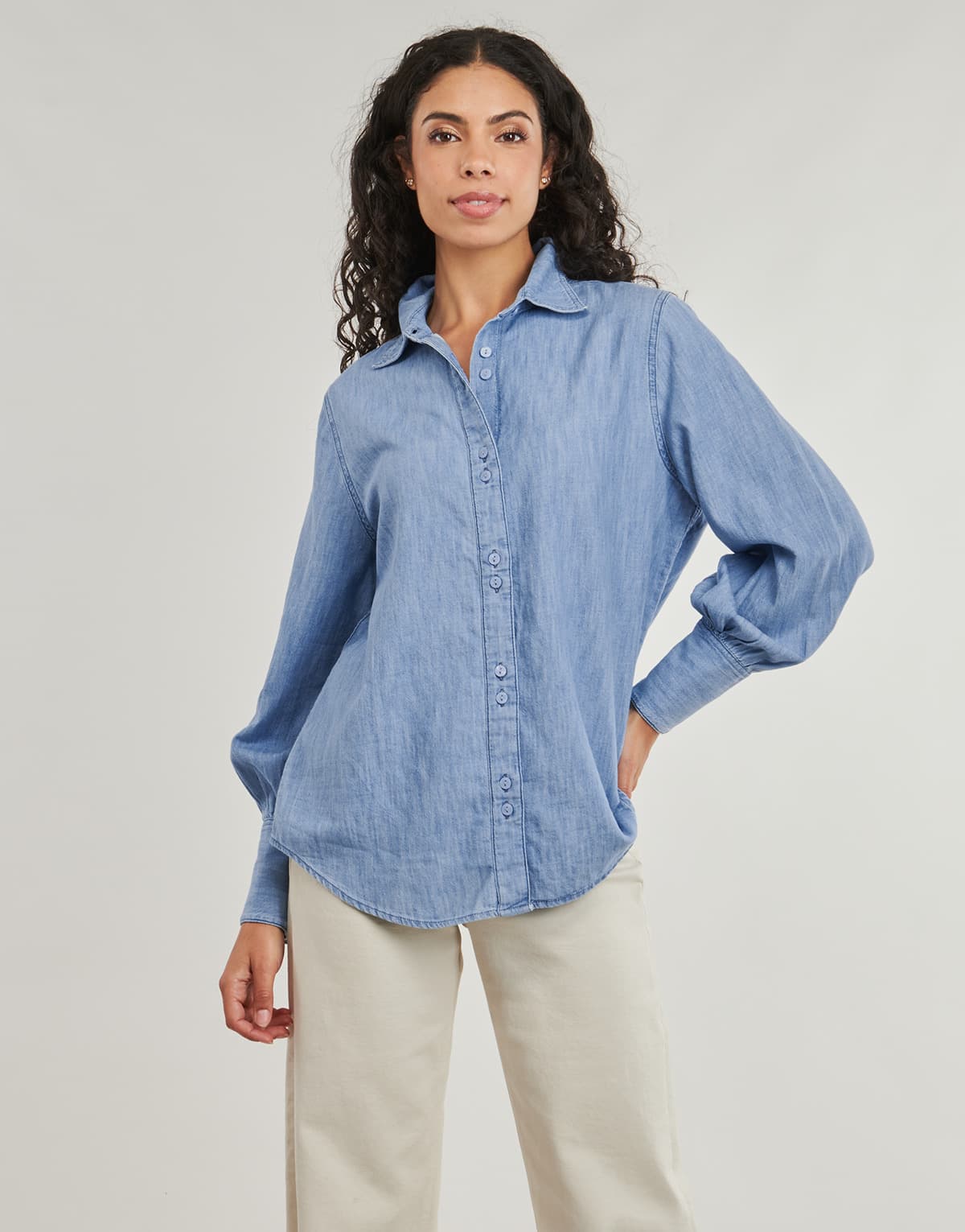 Women's Shirts Lee Blue