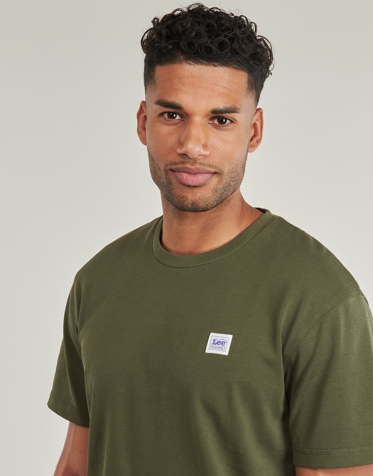 Men's T-Shirts Lee Khaki