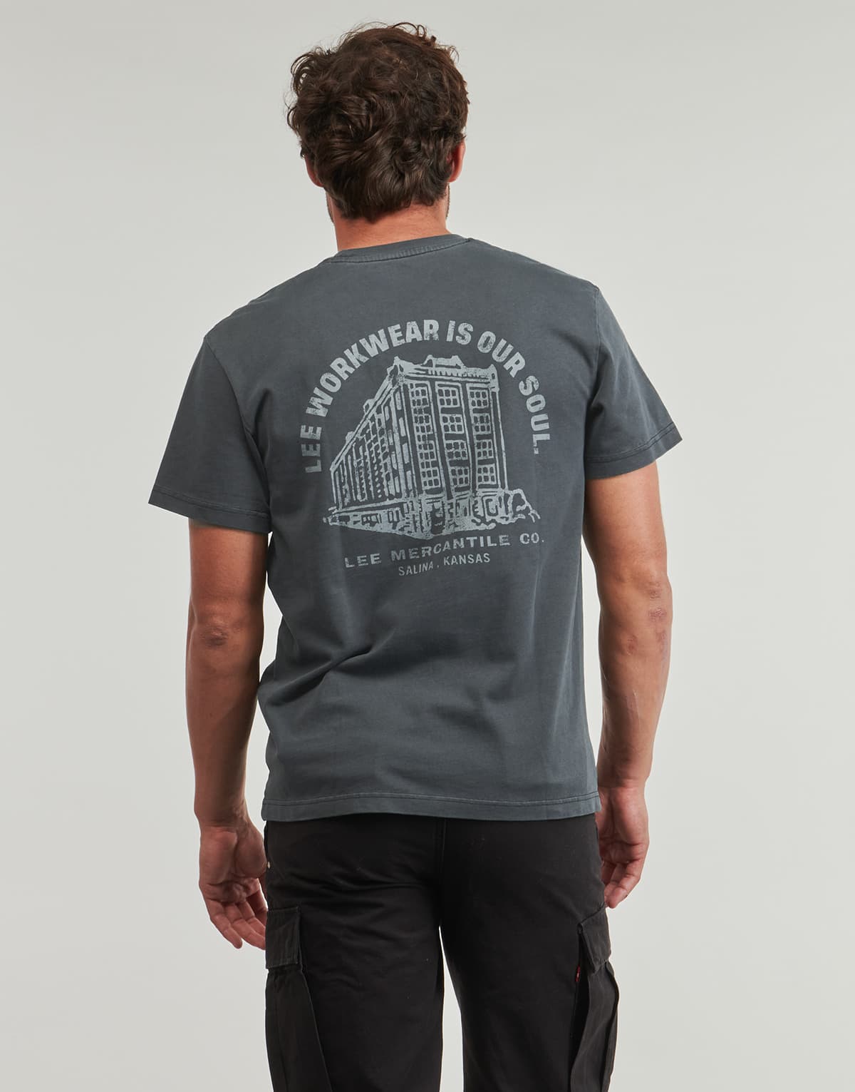 Men's T-Shirts Lee Black