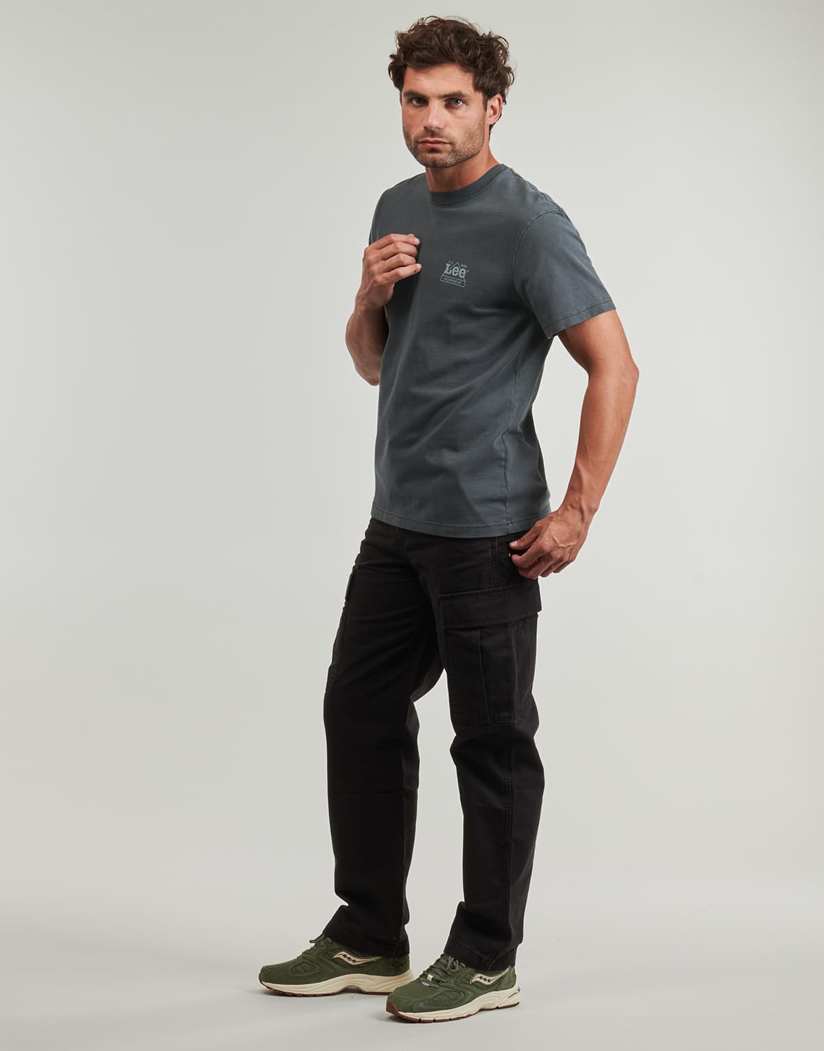 Men's T-Shirts Lee Black