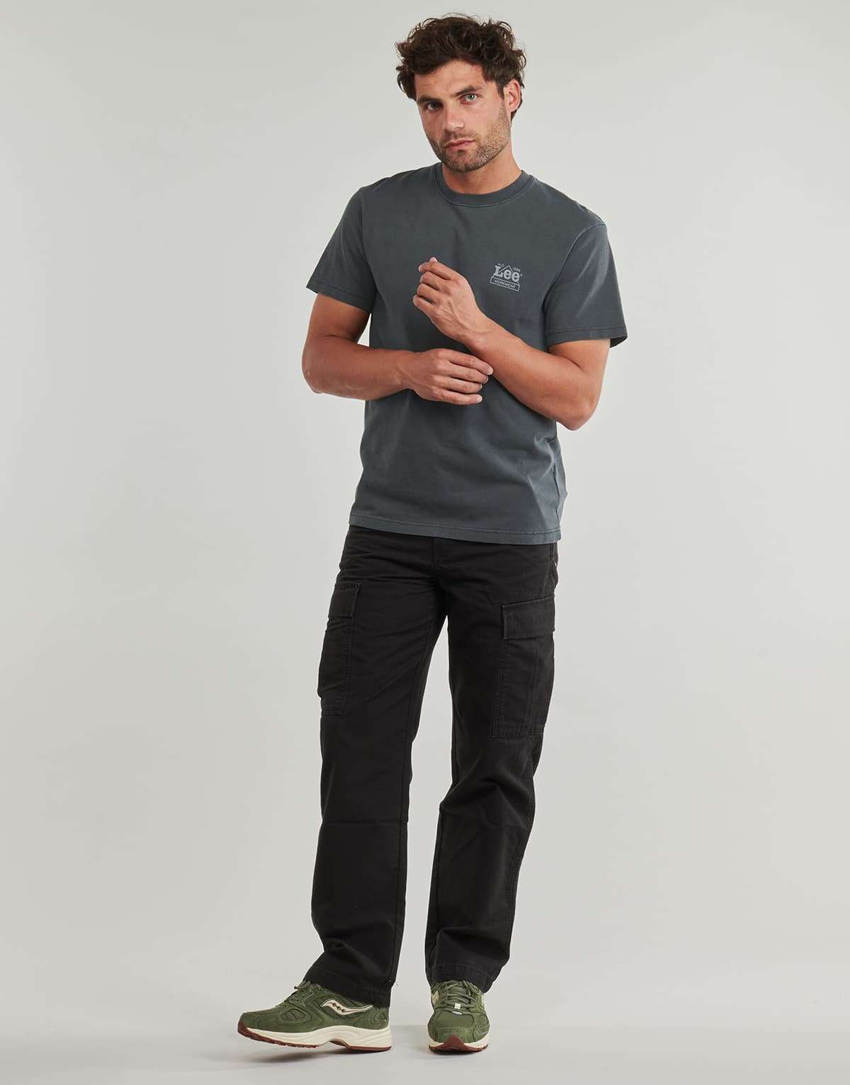 Men's T-Shirts Lee Black